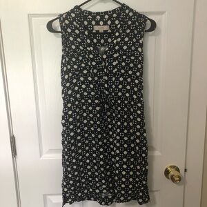 LOFT geometric shirt dress